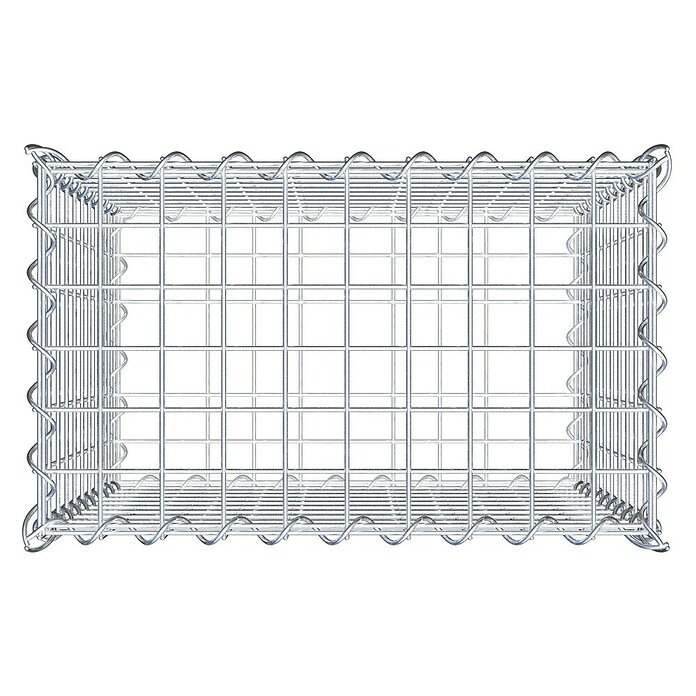 Gabiona Gabione (50 x 30 x 50 cm, Metall, Maschenbreite: 50 mm, Maschenhöhe: 50 mm) | BAUHAUS