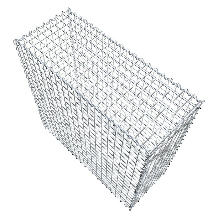 Gabiona Gabione (100 x 40 x 100 cm, Metall, Maschenbreite: 50 mm, Maschenhöhe: 50 mm) | BAUHAUS