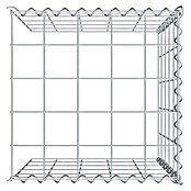 Gabiona Gabione Typ 4 (Zum Anbau in Länge & Höhe, 50 x 50 x 50 cm, Stahl, Maschenbreite: 100 mm, Maschenhöhe: 100 mm, Spirale) | BAUHAUS