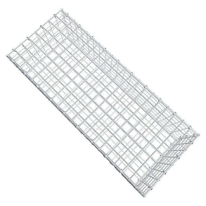 Gabiona Gabione (100 x 40 x 30 cm, Stahl, Maschenbreite: 50 mm, Maschenhöhe: 50 mm, C-Ring) | BAUHAUS