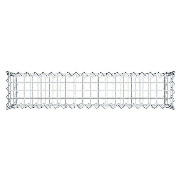 Gabiona Gabione (100 x 20 x 30 cm, Metall, Maschenbreite: 50 mm, Maschenhöhe: 100 mm) | BAUHAUS