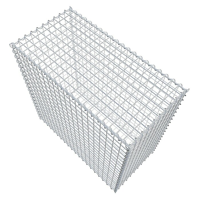 Gabiona Gabione (100 x 50 x 100 cm, Metall, Maschenbreite: 50 mm, Maschenhöhe: 50 mm) | BAUHAUS