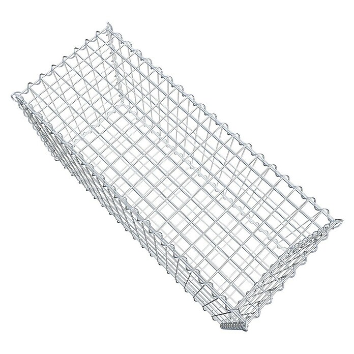 Gabiona Gabione (100 x 40 x 50 cm, Metall, Maschenbreite: 50 mm, Maschenhöhe: 100 mm) | BAUHAUS