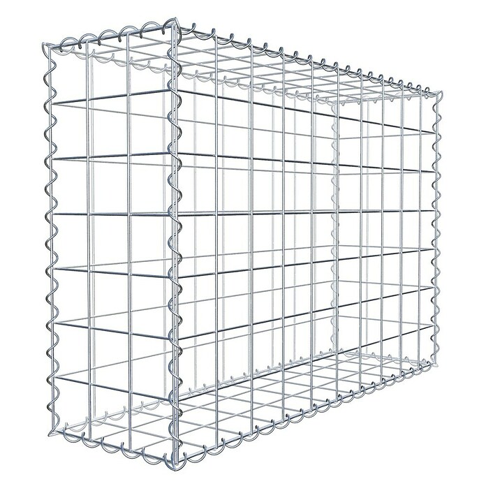 Gabiona Gabione (100 x 30 x 70 cm, Metall, Maschenbreite: 100 mm, Maschenhöhe: 100 mm) | BAUHAUS