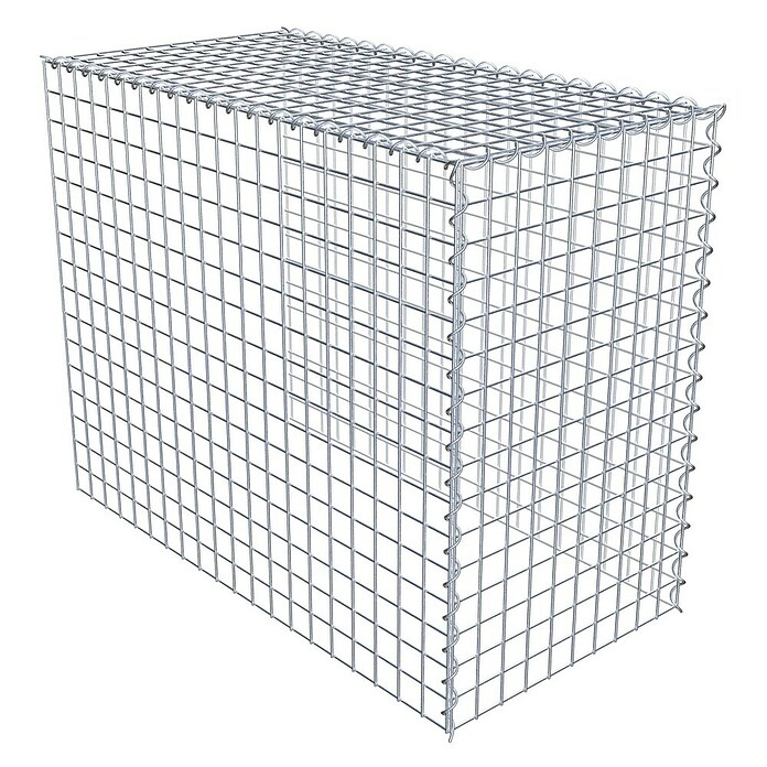Gabiona Gabione Typ 4 (Zum Anbau in Länge & Höhe, 100 x 50 x 80 cm, Stahl, Maschenbreite: 50 mm, Maschenhöhe: 50 mm, Spirale) | BAUHAUS