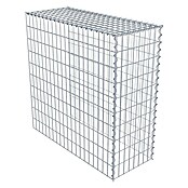 Gabiona Gabione Typ 4 (Zum Anbau in Länge & Höhe, 100 x 40 x 100 cm, Stahl, Maschenbreite: 50 mm, Maschenhöhe: 100 mm, Spirale) | BAUHAUS
