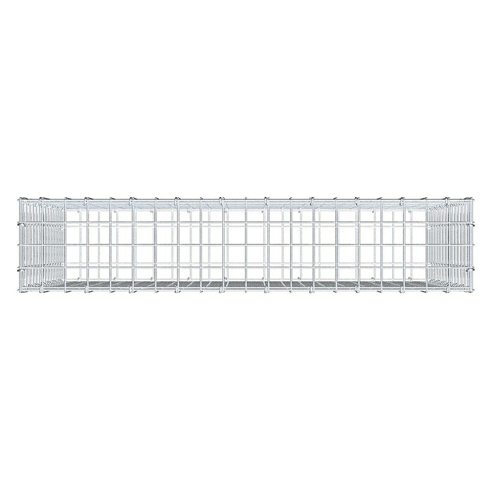 Gabiona Gabione (100 x 20 x 70 cm, Stahl, Maschenbreite: 50 mm, Maschenhöhe: 50 mm, C-Ring) | BAUHAUS