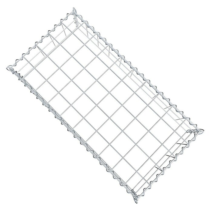 Gabiona Gabione Typ 3 (Zum Anbau in der Höhe, 100 x 50 x 20 cm, Stahl, Maschenbreite: 100 mm, Maschenhöhe: 100 mm, Spirale) | BAUHAUS