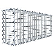 Gabiona Gabione (100 x 20 x 40 cm, Metall, Maschenbreite: 50 mm, Maschenhöhe: 50 mm) | BAUHAUS