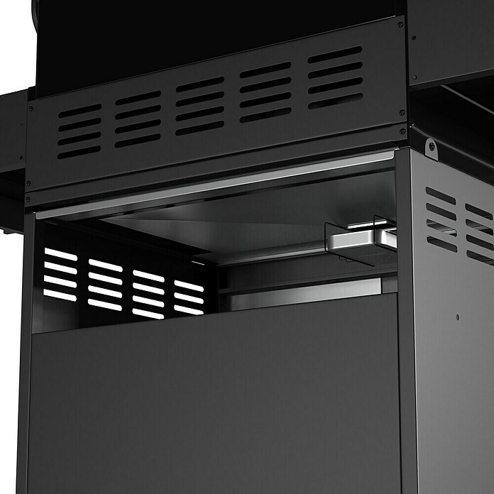 Kingstone KMS Gasbarbecue Cliff 3000 Beast Black Edition (Grilloppervlak (B x D): 61 x 45 cm, 10,5 kW, Aantal branders: 3 st.) | BAUHAUS