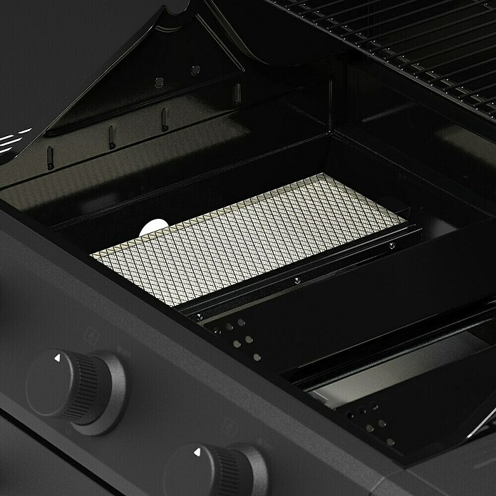 Kingstone KMS Gasgrill Cliff 3000 Beast Black Edition (Grillfläche (B x T): 61 x 45 cm, 10,5 kW, Anzahl Brenner: 3 Stk.) | BAUHAUS
