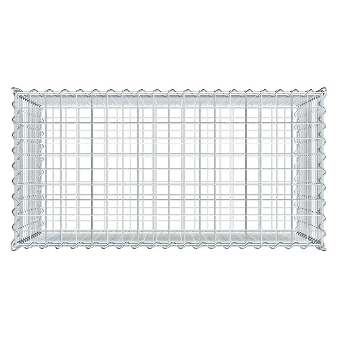 Gabiona Gabione (100 x 50 x 60 cm, Metall, Maschenbreite: 50 mm, Maschenhöhe: 50 mm) | BAUHAUS