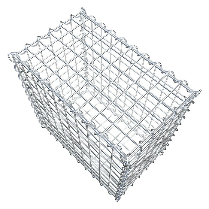 Gabiona Gabione (50 x 30 x 50 cm, Metall, Maschenbreite: 50 mm, Maschenhöhe: 50 mm) | BAUHAUS