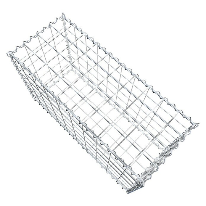 Gabiona Gabione (100 x 40 x 60 cm, Metall, Maschenbreite: 100 mm, Maschenhöhe: 100 mm) | BAUHAUS