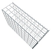 Gabiona Gabione Typ 4 (Zum Anbau in Länge & Höhe, 100 x 30 x 70 cm, Stahl, Maschenbreite: 100 mm, Maschenhöhe: 100 mm, Spirale) | BAUHAUS