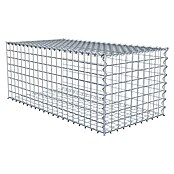 Gabiona Gabione Typ 2 (Zum Anbau in der Länge, 100 x 50 x 40 cm, Stahl, Maschenbreite: 50 mm, Maschenhöhe: 50 mm, Spirale) | BAUHAUS
