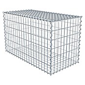 Gabiona Gabione (100 x 50 x 60 cm, Metall, Maschenbreite: 50 mm, Maschenhöhe: 100 mm) | BAUHAUS