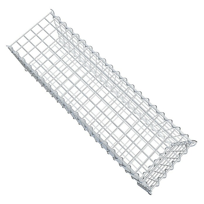 Gabiona Gabione Typ 2 (Zum Anbau in der Länge, 100 x 30 x 30 cm, Stahl, Maschenbreite: 50 mm, Maschenhöhe: 50 mm, Spirale) | BAUHAUS