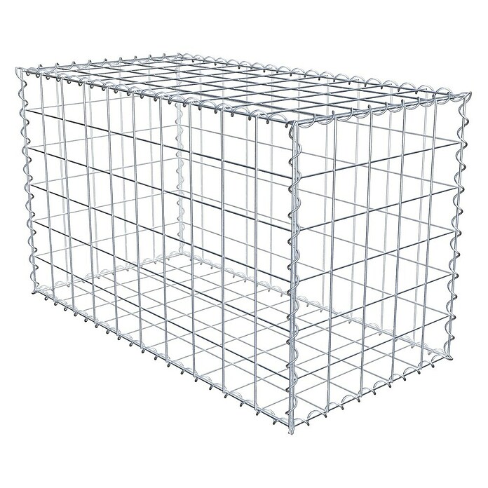 Gabiona Gabione (100 x 50 x 60 cm, Metall, Maschenbreite: 100 mm, Maschenhöhe: 100 mm) | BAUHAUS