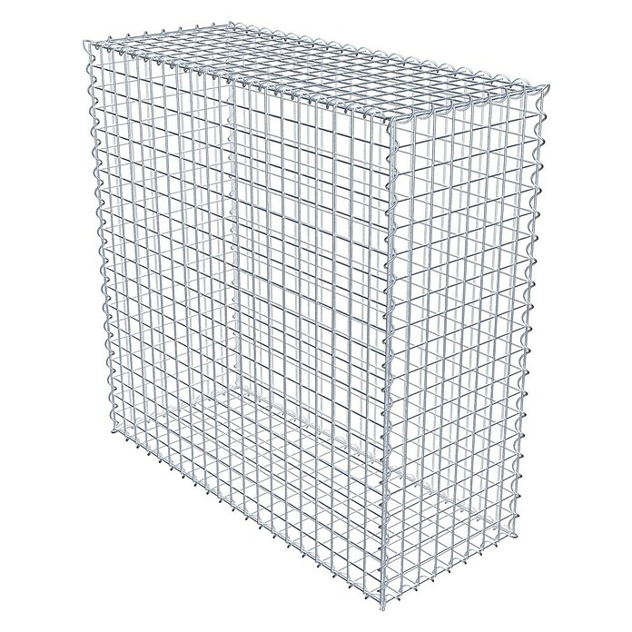 Gabiona Gabione (100 x 40 x 100 cm, Metall, Maschenbreite: 50 mm, Maschenhöhe: 50 mm) | BAUHAUS