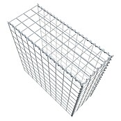Gabiona Gabione Typ 4 (Zum Anbau in Länge & Höhe, 100 x 40 x 100 cm, Stahl, Maschenbreite: 100 mm, Maschenhöhe: 100 mm, Spirale) | BAUHAUS