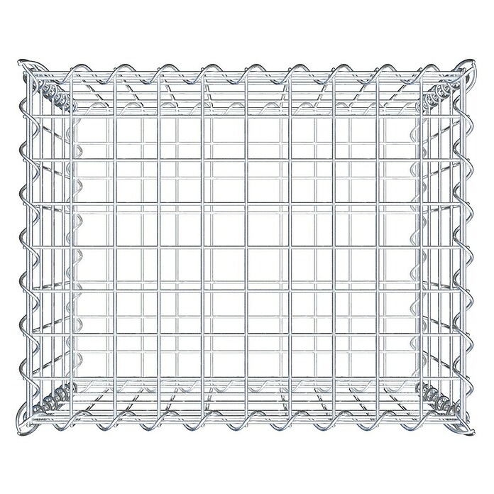 Gabiona Gabione (50 x 40 x 40 cm, Metall, Maschenbreite: 50 mm, Maschenhöhe: 100 mm) | BAUHAUS