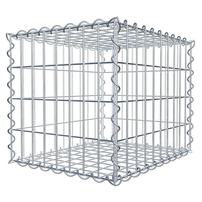 Gabiona Gabione (50 x 40 x 40 cm, Metall, Maschenbreite: 50 mm, Maschenhöhe: 100 mm) | BAUHAUS