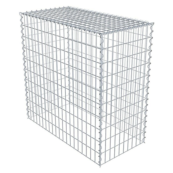 Gabiona Gabione Typ 3 (Zum Anbau in der Höhe, 100 x 50 x 100 cm, Stahl, Maschenbreite: 50 mm, Maschenhöhe: 100 mm, Spirale) | BAUHAUS