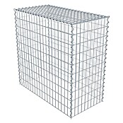 Gabiona Gabione Typ 3 (Zum Anbau in der Höhe, 100 x 50 x 100 cm, Stahl, Maschenbreite: 50 mm, Maschenhöhe: 100 mm, Spirale) | BAUHAUS