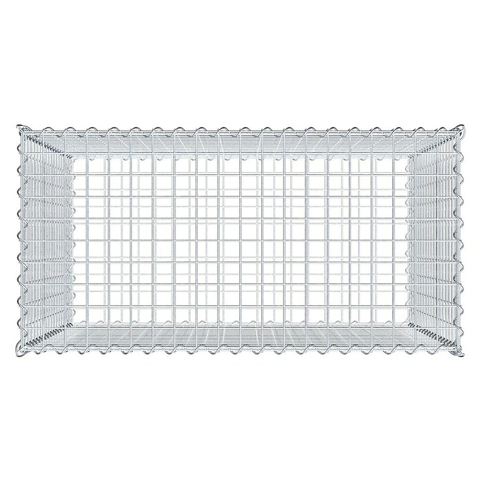 Gabiona Gabione (100 x 50 x 90 cm, Metall, Maschenbreite: 50 mm, Maschenhöhe: 50 mm) | BAUHAUS