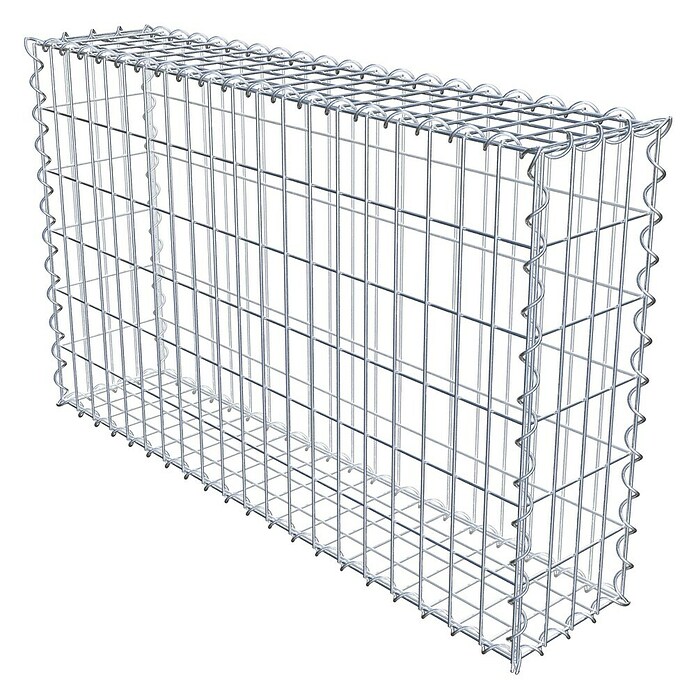 Gabiona Gabione (100 x 20 x 60 cm, Metall, Maschenbreite: 50 mm, Maschenhöhe: 100 mm) | BAUHAUS