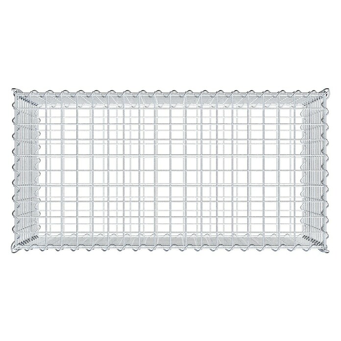 Gabiona Gabione (100 x 50 x 50 cm, Metall, Maschenbreite: 50 mm, Maschenhöhe: 50 mm) | BAUHAUS