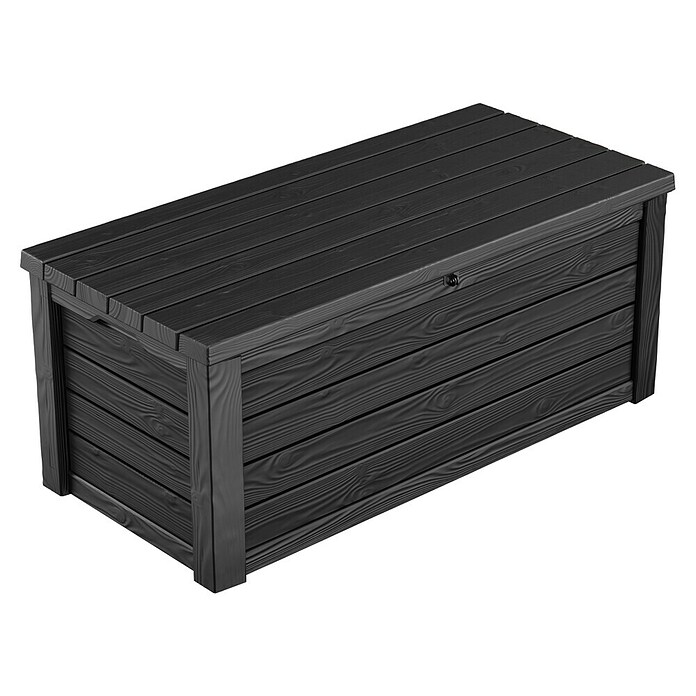 Keter Kussenbox Eastwood (l x b x h: 155 x 72,4 x 64,4 cm, Kunststof, Antraciet) | BAUHAUS