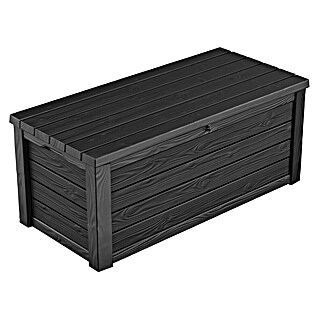 Keter Kussenbox Eastwood (l x b x h: 155 x 72,4 x 64,4 cm, Kunststof, Antraciet)