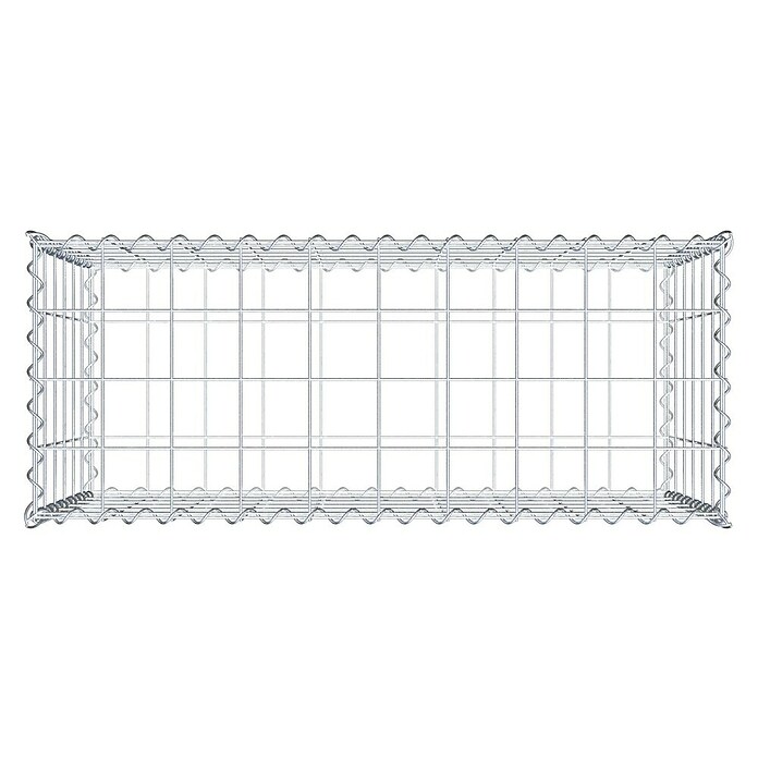 Gabiona Gabione (100 x 40 x 60 cm, Metall, Maschenbreite: 100 mm, Maschenhöhe: 100 mm) | BAUHAUS