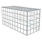 Gabiona Gabione Typ 4 (Zum Anbau in Länge & Höhe, 100 x 40 x 50 cm, Stahl, Maschenbreite: 100 mm, Maschenhöhe: 100 mm, Spirale) | BAUHAUS