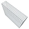 Gabiona Gabione (100 x 20 x 80 cm, Stahl, Maschenbreite: 50 mm, Maschenhöhe: 50 mm) | BAUHAUS