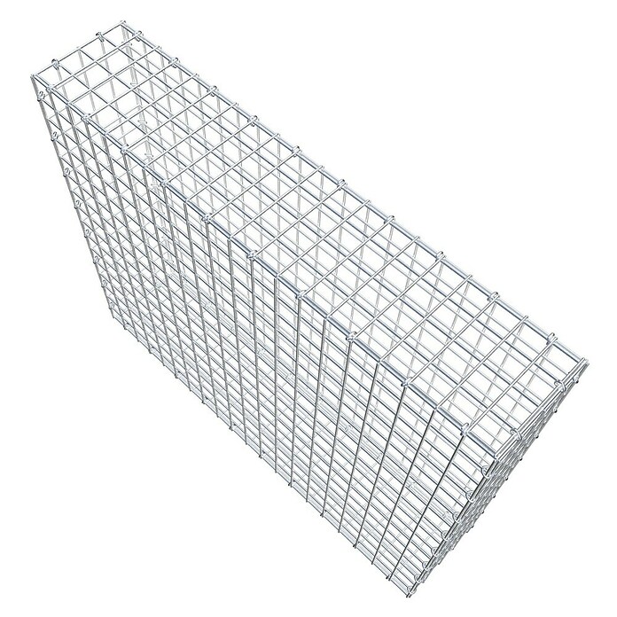 Gabiona Gabione (100 x 20 x 80 cm, Stahl, Maschenbreite: 50 mm, Maschenhöhe: 50 mm) | BAUHAUS