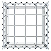 Gabiona Gabione Typ 3 (Zum Anbau in der Höhe, 40 x 40 x 40 cm, Stahl, Maschenbreite: 100 mm, Maschenhöhe: 100 mm, Spirale) | BAUHAUS