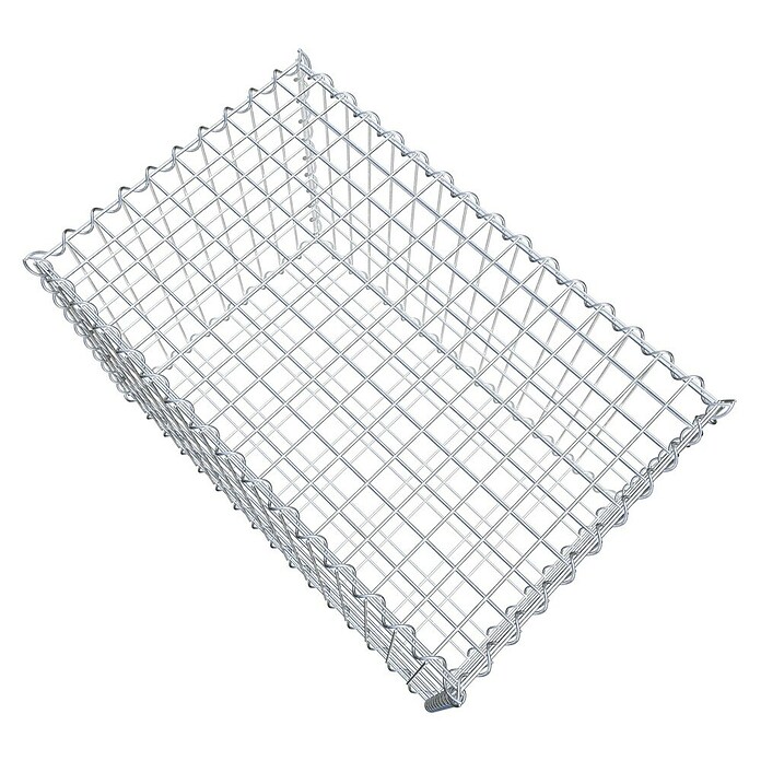 Gabiona Gabione (80 x 50 x 50 cm, Metall, Maschenbreite: 50 mm, Maschenhöhe: 100 mm) | BAUHAUS