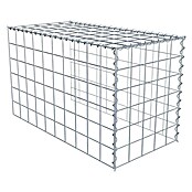 Gabiona Gabione Typ 4 (Zum Anbau in Länge & Höhe, 100 x 50 x 60 cm, Stahl, Maschenbreite: 100 mm, Maschenhöhe: 100 mm, Spirale) | BAUHAUS