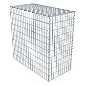 Gabiona Gabione Typ 4 (Zum Anbau in Länge & Höhe, 100 x 50 x 100 cm, Stahl, Maschenbreite: 50 mm, Maschenhöhe: 100 mm, Spirale) | BAUHAUS