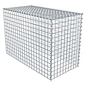 Gabiona Gabione Typ 4 (Zum Anbau in Länge & Höhe, 100 x 50 x 70 cm, Stahl, Maschenbreite: 50 mm, Maschenhöhe: 50 mm, Spirale) | BAUHAUS