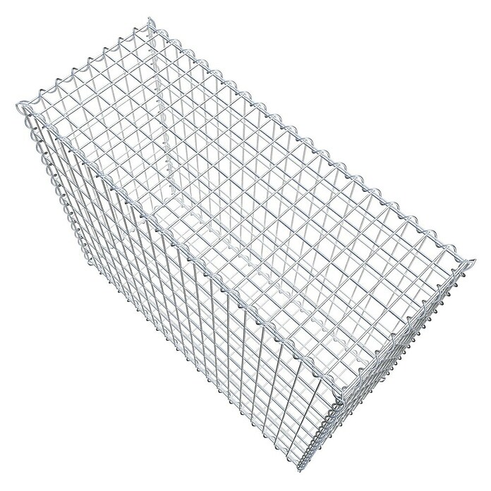 Gabiona Gabione (100 x 40 x 80 cm, Metall, Maschenbreite: 50 mm, Maschenhöhe: 100 mm) | BAUHAUS