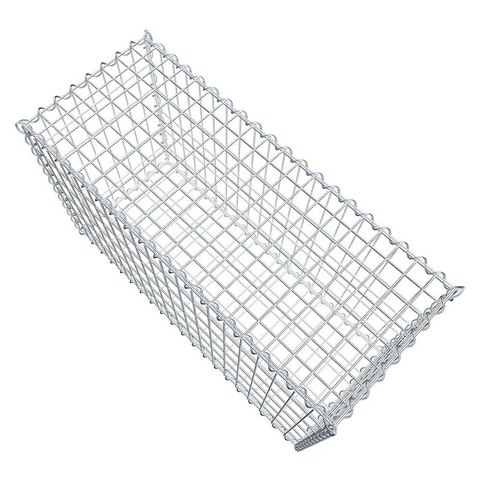 Gabiona Gabione (100 x 40 x 60 cm, Metall, Maschenbreite: 50 mm, Maschenhöhe: 100 mm) | BAUHAUS
