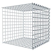 Gabiona Gabione Typ 2 (Zum Anbau in der Länge, 50 x 50 x 50 cm, Stahl, Maschenbreite: 50 mm, Maschenhöhe: 50 mm, Spirale) | BAUHAUS