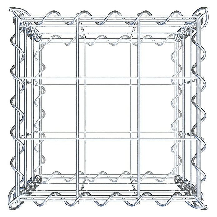 Gabiona Gabione (30 x 30 x 30 cm, Metall, Maschenbreite: 100 mm, Maschenhöhe: 100 mm) | BAUHAUS