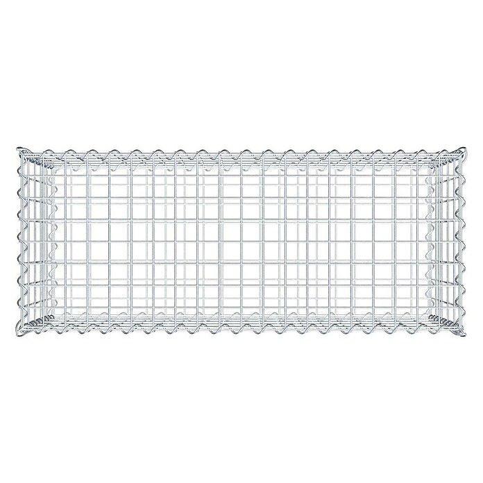 Gabiona Gabione (100 x 40 x 50 cm, Metall, Maschenbreite: 50 mm, Maschenhöhe: 100 mm) | BAUHAUS