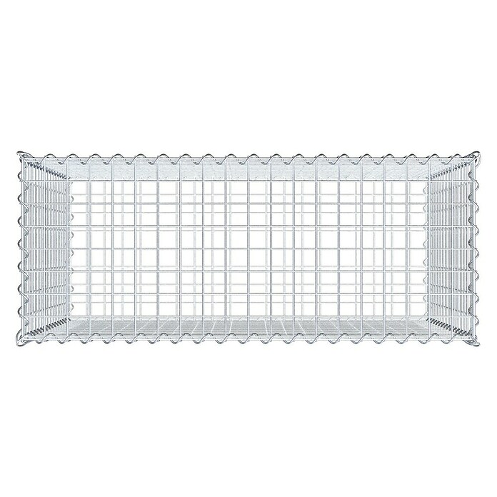 Gabiona Gabione (100 x 40 x 80 cm, Metall, Maschenbreite: 50 mm, Maschenhöhe: 50 mm) | BAUHAUS