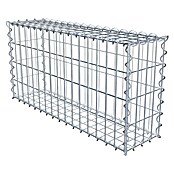 Gabiona Gabione (80 x 20 x 40 cm, Metall, Maschenbreite: 50 mm, Maschenhöhe: 100 mm) | BAUHAUS